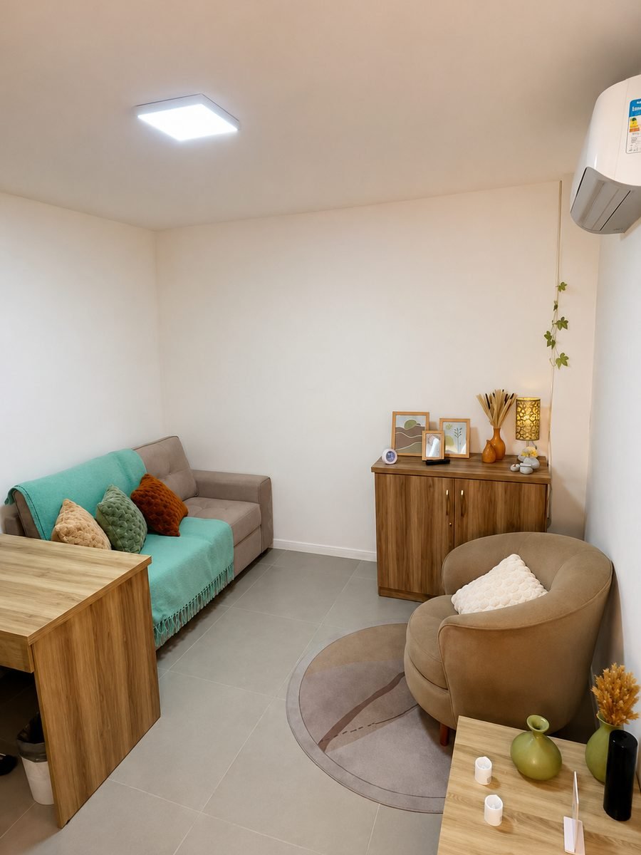 Sala de atendimento do psicólogo em Fortaleza, Parquelândia